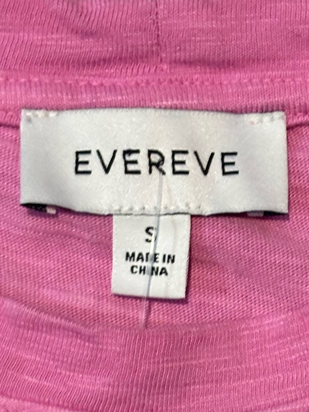 Evereve Ombre Sleeveless Muscle Tank Top NWT Size Small Pink White Coral Red - Picture 5 of 9